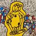 Gemälde Les rires et les chants von Belladone | Gemälde Pop-Art Pop-Ikonen Acryl
