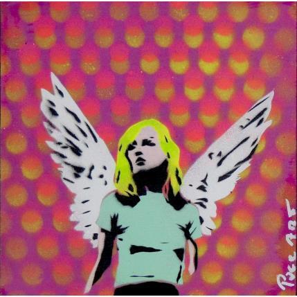 Peinture Blondie par Puce | Tableau Pop-art Acrylique, Carton Icones Pop