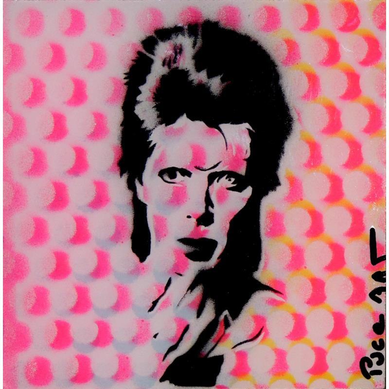 Painting David by Puce | Painting Pop art Mixed Pop icons
