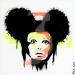Gemälde Face 3 von Puce | Gemälde Pop-Art Pop-Ikonen Acryl