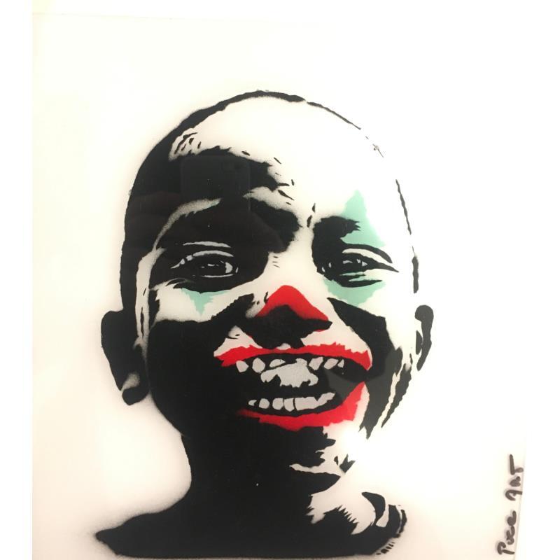 Peinture Smile fok par Puce | Tableau Pop-art Acrylique Icones Pop