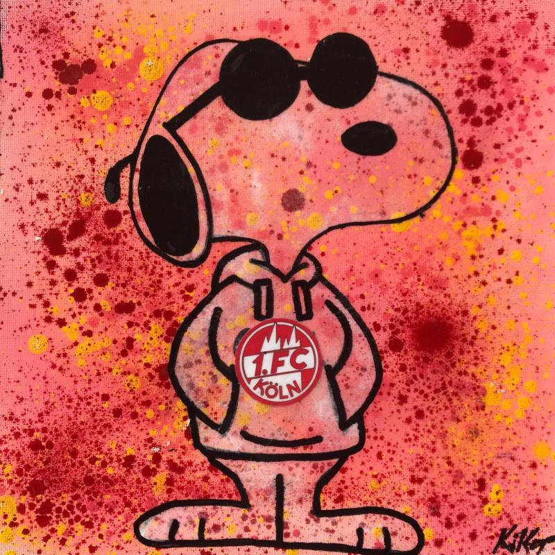 Painting Snoopy fc 3 by Kikayou | Painting Pop art Mixed Pop icons