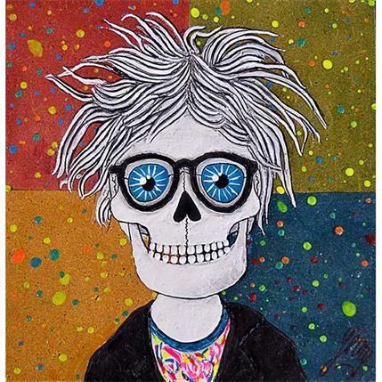 Painting Andy by Geiry | Painting Pop art Mixed