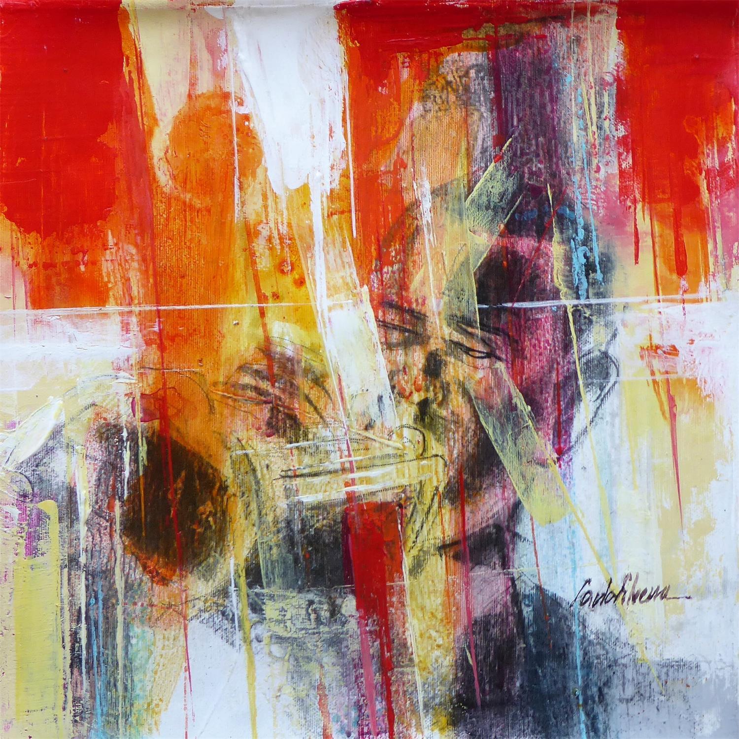 abstract jazz band art