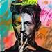 Gemälde David Bowie von Mestres Sergi | Gemälde Pop-Art Pop-Ikonen Graffiti