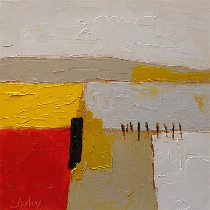 Painting TERRITOIRE by Shelley | Painting Abstract Oil Landscapes