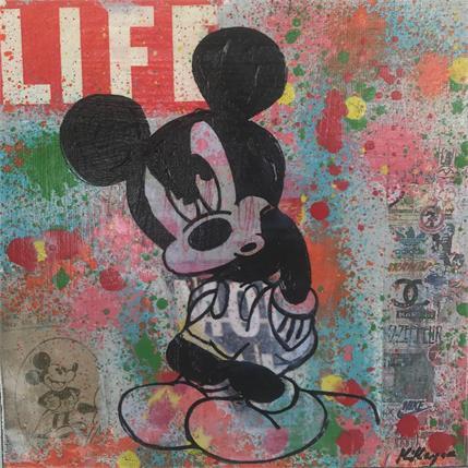 Painting Mickey rrr by Kikayou | Painting Pop art Mixed Pop icons
