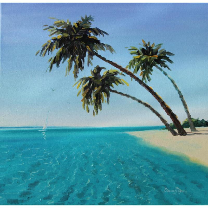 Painting Fiji Paradise by Pigni Diana | Painting Figurative Oil