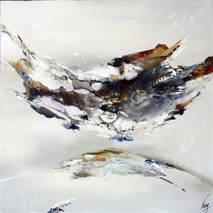 Painting 684 by Naen | Painting Abstract Acrylic, Mixed Landscapes