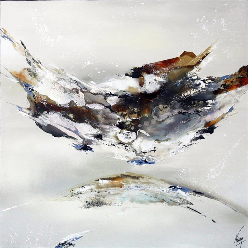 Painting 684 by Naen | Painting Abstract Acrylic Landscapes