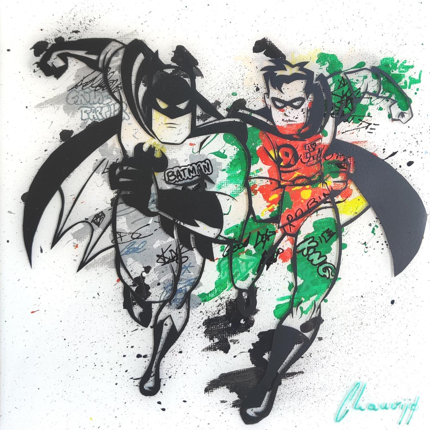 ▷ Painting Batman & Robin by Chauvijo | Carré d'artistes