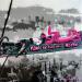 Gemälde A pink Nap von Chauvijo | Gemälde Pop-Art Pop-Ikonen Graffiti Acryl Harz