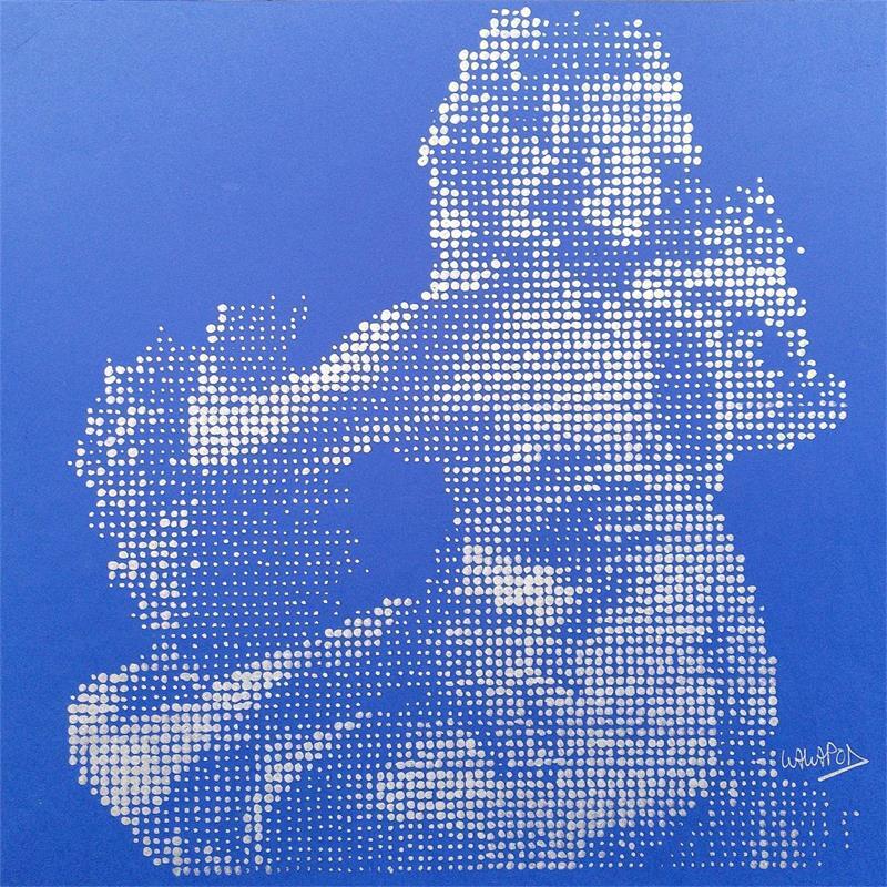 Peinture Enlèvement de Proserpine par Wawapod | Tableau Pop-art Acrylique, Posca Icones Pop
