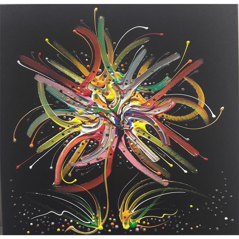 Gemälde Les Branches de l'étoile von Fonteyne David | Gemälde Figurativ Acryl, Öl Stillleben