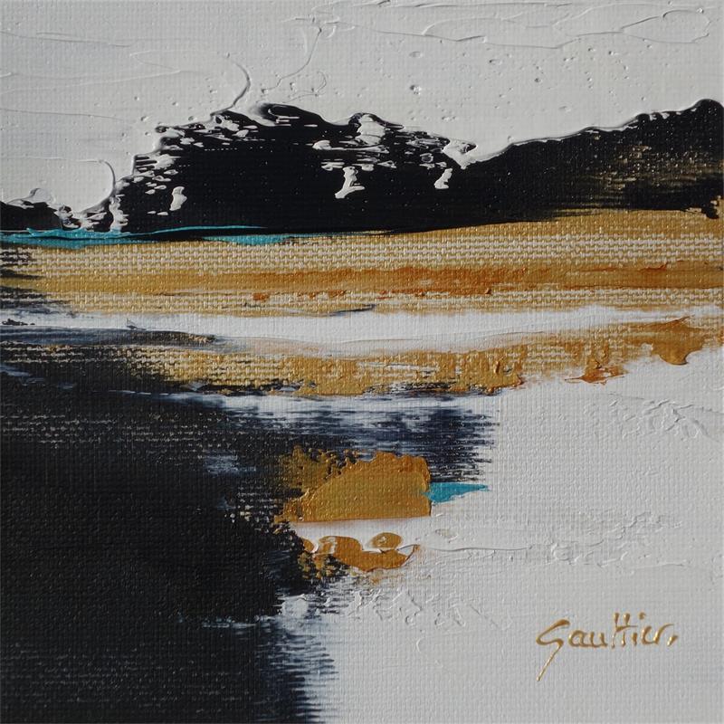 Painting Mirage by Gaultier Dominique | Painting Abstract Oil Marine