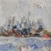 Painting Manhattan view 2 by Solveiga | Painting Figurative Urban Acrylic