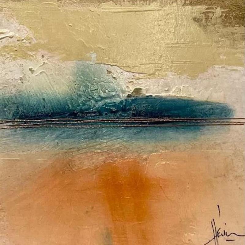 Painting Abstraction #8698 by Hévin Christian | Painting Abstract Wood Minimalist
