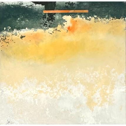 Peinture Abstraction #8629 par Hévin Christian | Tableau Abstrait bois minimaliste