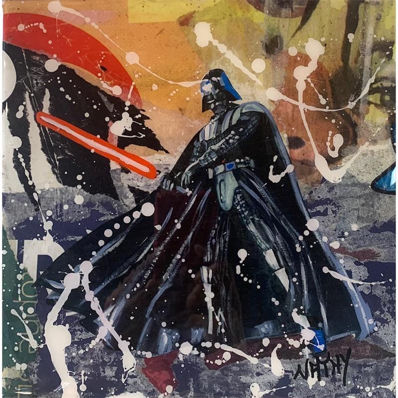 Painting Dark Vador by Nathy | Painting Pop-art Pop icons