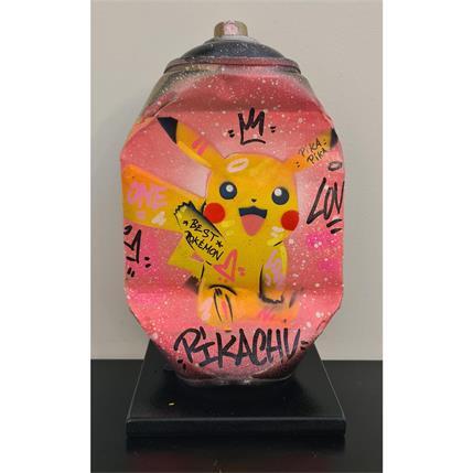 Sculpture Pikachu par Kedarone | Sculpture Recyclage Objets détournés