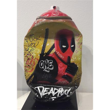 Sculpture Deadpool by Kedarone | Sculpture Recycling Recycled objects