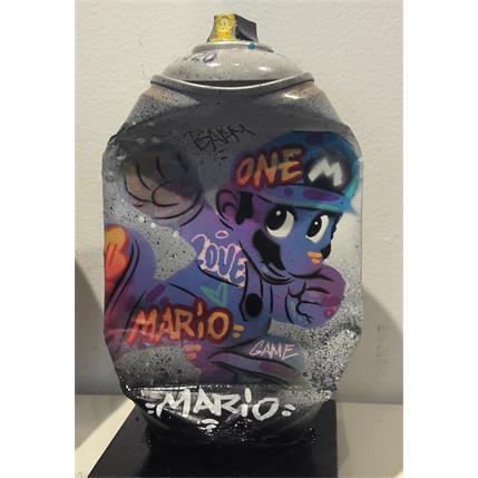 Sculpture Mario by Kedarone | Sculpture Recycling Recycled objects
