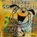 Painting Snoopy free by Kikayou | Painting Pop art Mixed Pop icons