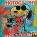 Painting Snoopy polaroid  by Kikayou | Painting Pop art Pop icons Mixed