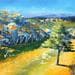Painting Village de Tinhela de Cima by Vitoria | Painting Figurative Acrylic Landscapes