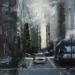 Painting AFTERNOON by Karoun Amine  | Painting Figurative Urban Oil