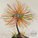 Painting L'arbre de ton coeur by Fonteyne David | Painting Figurative Oil Acrylic