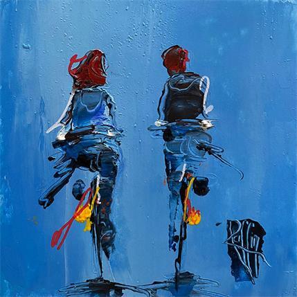 Painting Petit Matin by Raffin Christian | Painting Figurative Acrylic, Oil Life style
