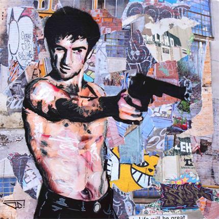 Painting De Niro by G. Carta | Painting Pop art Acrylic, Graffiti, Mixed Pop icons, Portrait