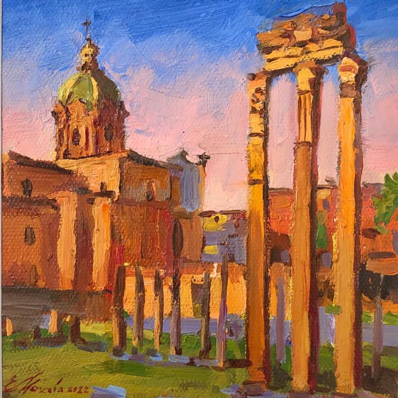 Peinture ETERNAL ROME par Mekhova Evgeniia | Tableau Huile