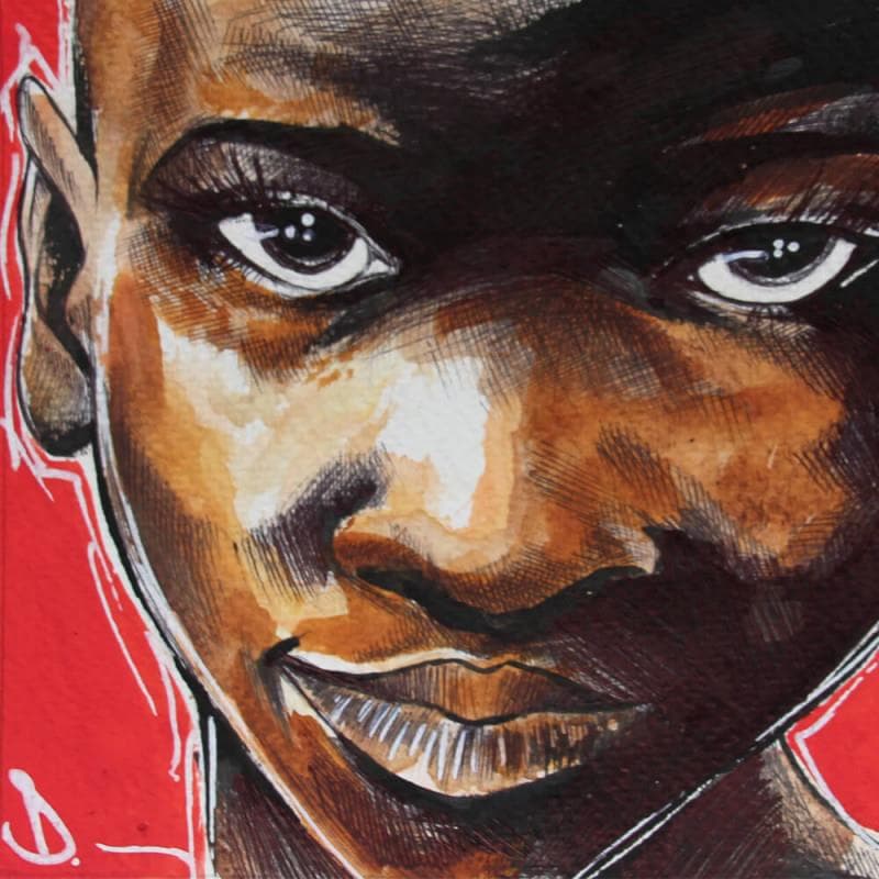 Peinture Sobre par Deuz | Tableau Street Art Graffiti Portraits