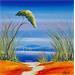 Painting Le chemin merveilleux by Fonteyne David | Painting Figurative Oil Landscapes