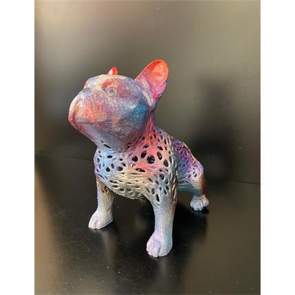 Sculpture Bulldog by Julien Mikhel Ydeasigner | Sculpture Pop art Mixed Animals