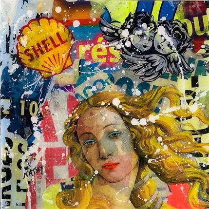 Painting Vénus by Nathy | Painting Pop art Acrylic, Mixed Pop icons