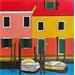 Painting Burano jaune by Du Planty Anne | Painting