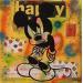 Peinture Mickey RRR (week) par Kikayou | Tableau Pop-art Icones Pop Graffiti