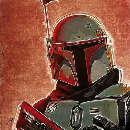 Painting Boba Fett by Benny Arte | Painting Pop art Mixed Pop icons