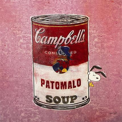 Painting Patomalo by Benny Arte | Painting Pop art Mixed Pop icons