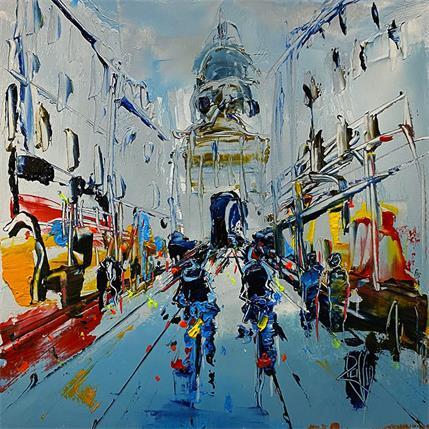Painting Vienne by Raffin Christian | Painting Figurative Acrylic, Oil Pop icons, Urban