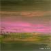 Gemälde Pink von Talts Jaanika | Gemälde Abstrakt Landschaften Acryl