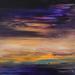 Gemälde Ultraviolet (ii) von Talts Jaanika | Gemälde Abstrakt Landschaften Marine Acryl