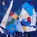Gemälde Fregate von Bastide d´Izard Armelle | Gemälde Abstrakt Landschaften Öl