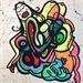 Gemälde Betty Boo von iW | Gemälde Street art Graffiti Öl Acryl