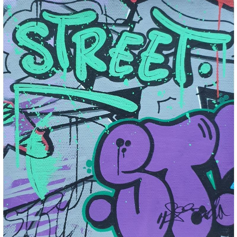 Painting STREET by Fermla | Painting Street art Graffiti Urban Pop icons