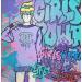 Painting GIRL POWER by Fermla | Painting Street art Graffiti Pop icons