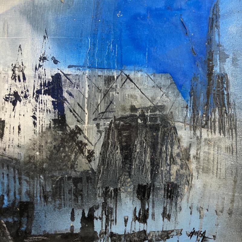 Painting Stephansdom II by Horea | Painting Figurative Urban Oil